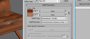 3d studio max vray material pelle