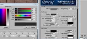 vray materiale legno parquet