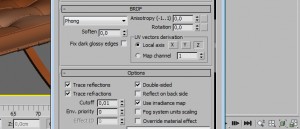 3d studio max vray material pelle