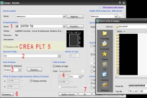 Creare un plt con autocad
