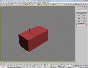 Problema 3d studio oggetto bloccato origine assi