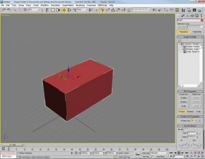 Problema 3d studio oggetto bloccato origine assi