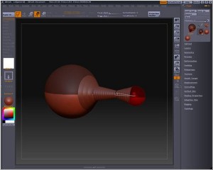 Tutorial inizio con zbrush 3 p1