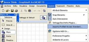 Tutorial archicad : Profilati in acciaio standard