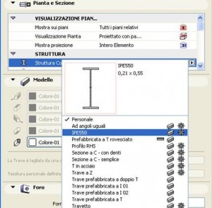 Tutorial archicad : Profilati in acciaio standard