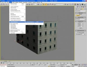 Inserimento fotografico con 3d studio e camera match