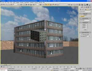Inserimento fotografico con 3d studio e camera match