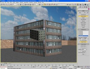 Inserimento fotografico con 3d studio e camera match
