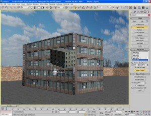Inserimento fotografico con 3d studio e camera match