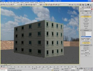 Inserimento fotografico con 3d studio e camera match