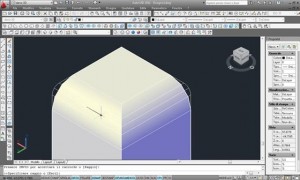 Autocad 2011 : Raccorda e cima 3d