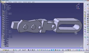Esercitazione corso cad catia: braccio meccanico