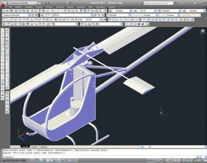 Esercitazione autocad 3d elicottero p 07