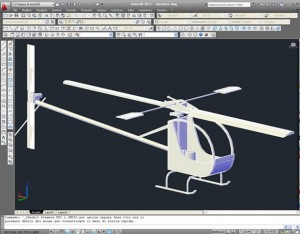 Esercitazione autocad 3d elicottero p 07