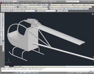 Esercitazione autocad 3d elicottero p 06