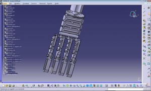 Esercitazione corso cad catia: braccio meccanico