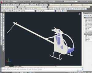 Esercitazione autocad 3d elicottero p 04