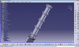 Esercitazione corso cad catia: braccio meccanico