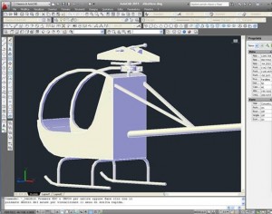 Esercitazione autocad 3d elicottero p 04