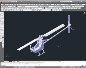 Esercitazione autocad 3d elicottero p 06