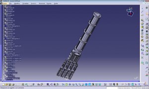 Esercitazione corso cad catia: braccio meccanico