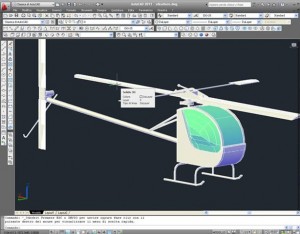 Esercitazione autocad 3d elicottero p 07