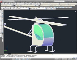Esercitazione autocad 3d elicottero p 07