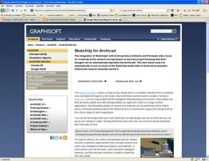 Importare in archicad un modello sketchup
