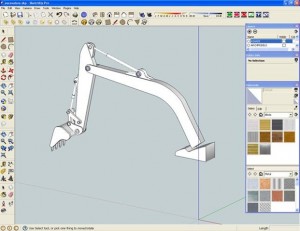Modellazione escavatore 3d con sketchup 7 p.5