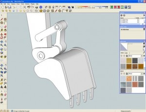 Modellazione escavatore 3d con sketchup 7 p.3