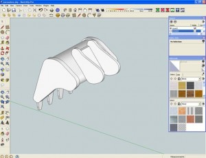 Modellazione escavatore 3d con sketchup 7 p.2