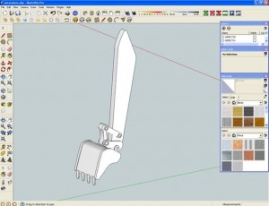 Modellazione escavatore 3d con sketchup 7 p.3