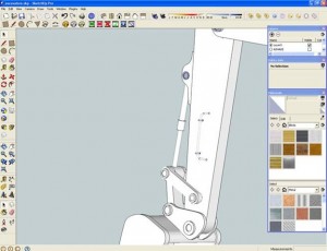 Modellazione escavatore 3d con sketchup 7 p.6