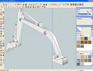 Modellazione escavatore 3d con sketchup 7 p.5
