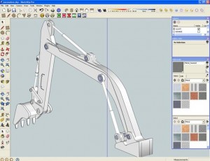 Modellazione escavatore 3d con sketchup 7 p.6