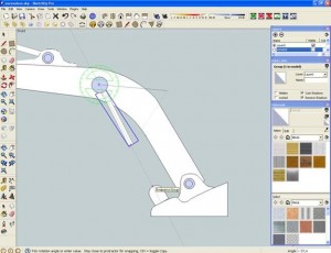 Modellazione escavatore 3d con sketchup 7 p.5