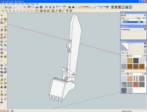 Modellazione escavatore 3d con sketchup 7 p.3