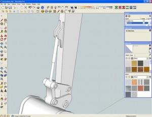 Modellazione escavatore 3d con sketchup 7 p.3
