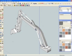 Modellazione escavatore 3d con sketchup 7 p.6