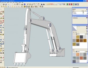 Modellazione escavatore 3d con sketchup 7 p.5