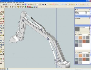 Modellazione escavatore 3d con sketchup 7 p.6