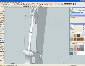 Modellazione escavatore 3d con sketchup 7 p.3