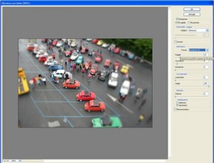 Tutorial photoshop : effetto modellino su una foto