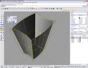Tutorial rhinoceros : Cestino carte