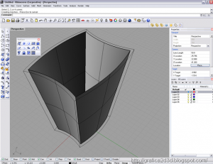 Tutorial rhinoceros : Cestino carte