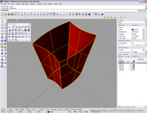 Tutorial rhinoceros : Cestino carte