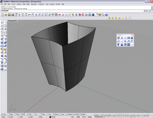Tutorial rhinoceros : Cestino carte