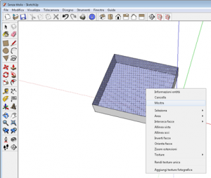 Tutorial : Sketchup nascondere oggetti 3d