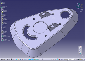 Esercitazione catia v5 : piastrina meccanica