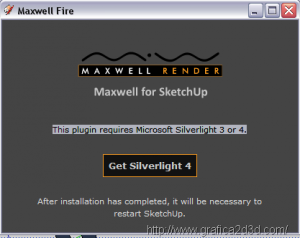 Maxwell gratuito per google sketchup